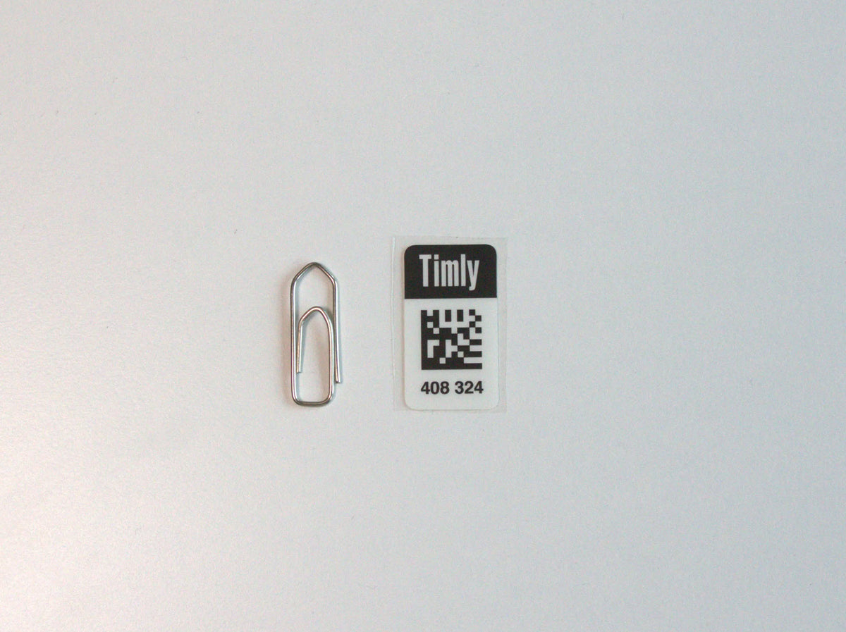 Timly Label, Größe M (18x32 mm) - Rolle à 1.000 Stück