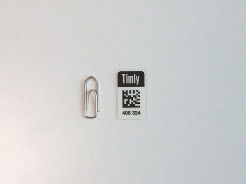 Timly Label, Größe M (18x32 mm) - Rolle à 1.000 Stück