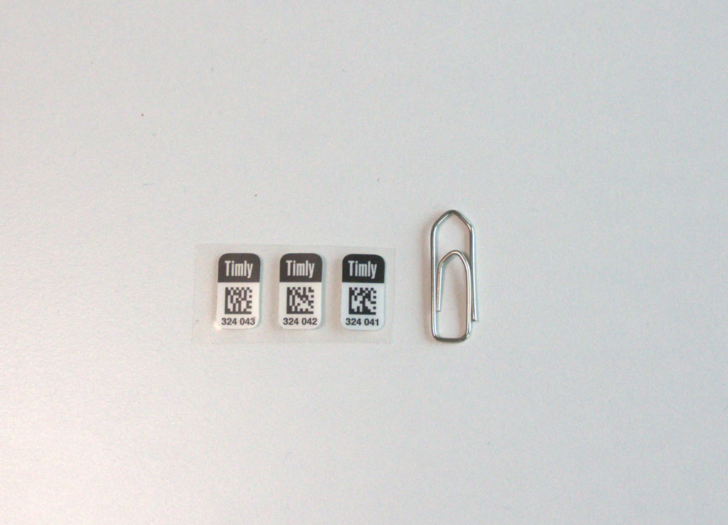 Timly Label, Größe S (9x16 mm) - Rolle à 1.000 Stück