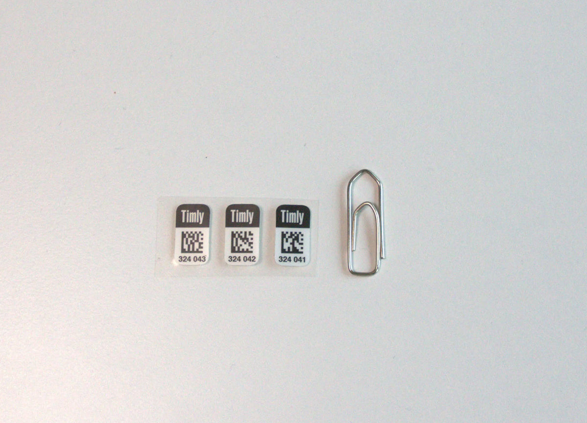 Timly Label, Größe S (9x16 mm) - Rolle à 1.000 Stück